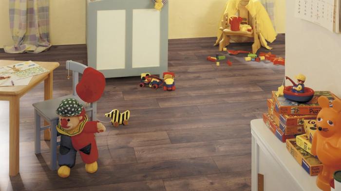 Ламинат Kronotex Exquisit plus Дуб темный Петерсон (Pettersson Oak dark)