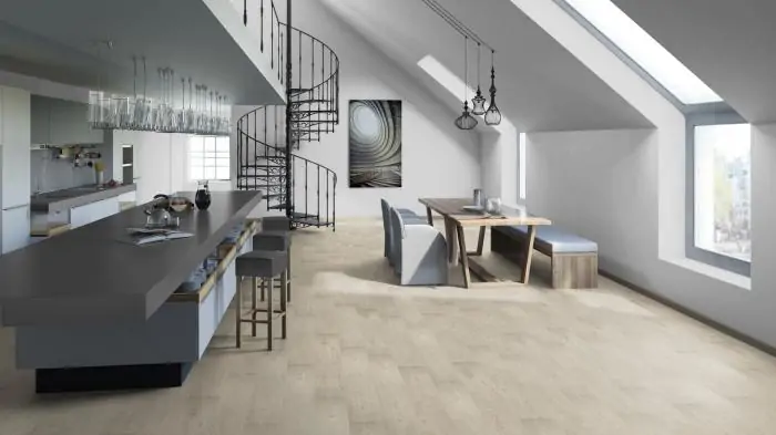 Ламинат Tarkett Intermezzo Соната Дуб светло-бежевый