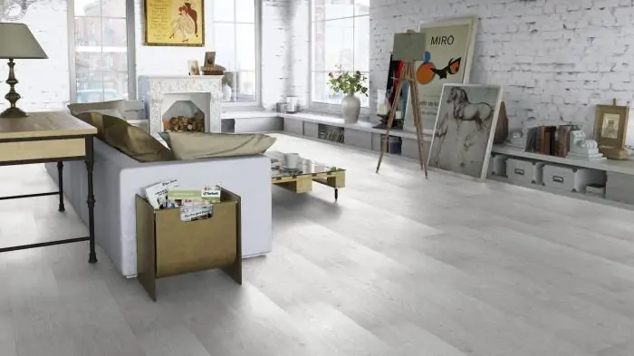 Ламинат Tarkett Intermezzo Дуб Соната белый