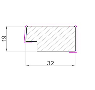 Декоративная панель WallMaker правая ПНп-37 Альпийский