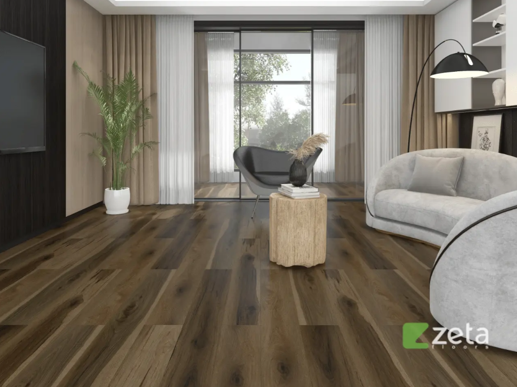 SPC ламинат Zeta Floors Орех европейский 333