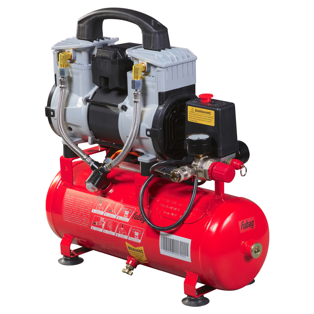 Компрессор безмасляный коаксиальный малошумный FUBAG OLS 190/10 CM1.6