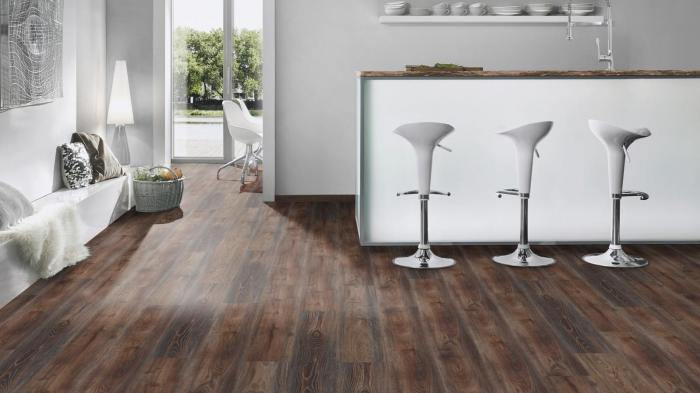 Ламинат Kronospan (Кроношпан) Castello Classic Дуб Каньон чёрный (Oak Сanyon black)