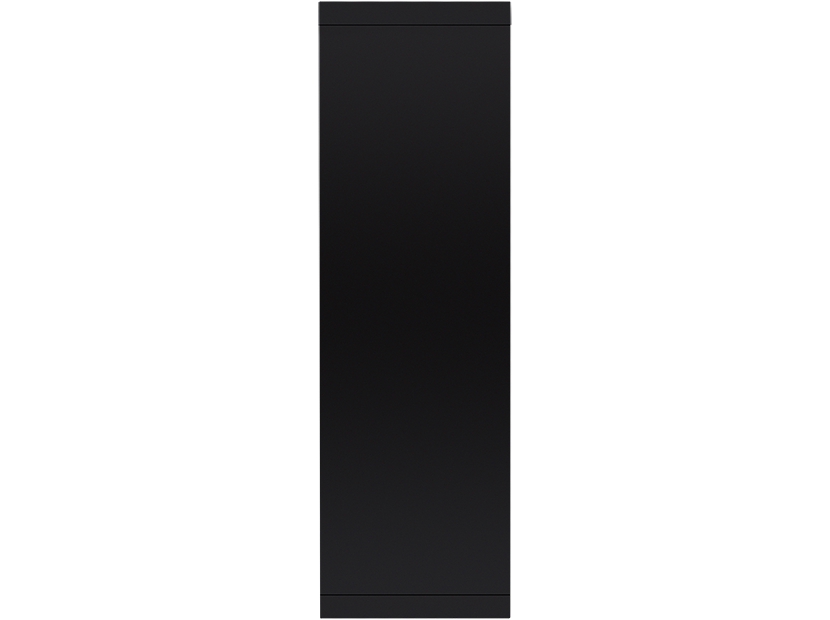 Портал Firelight Loft 30 камень черный, черная эмаль