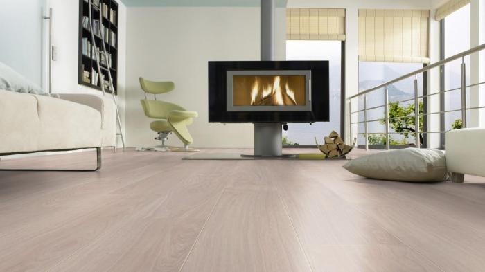 Ламинат Kronotex Exquisit Дуб Вейвлесс Белый (White Oak Veyvless)