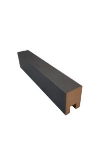 Декоративная рейка WallMaker Г-190 40х28 Графит