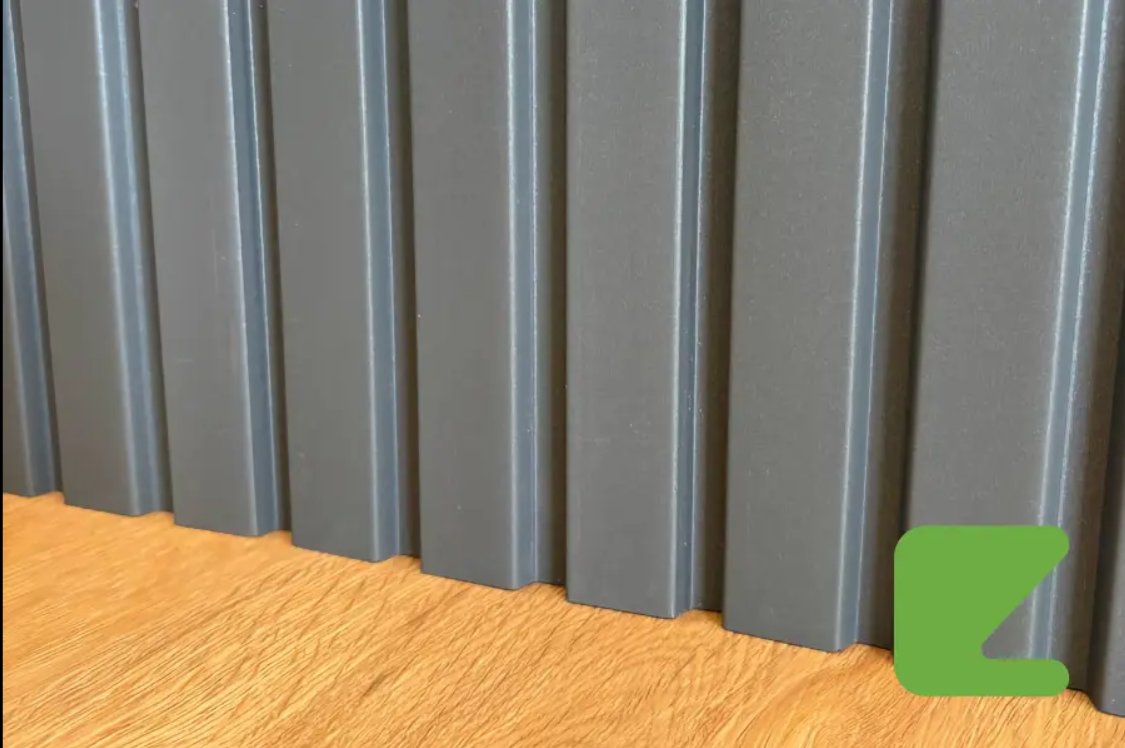 Декоративная реечная панель Zeta HOME M-Line Graphite