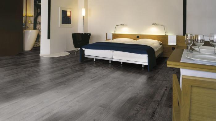 Ламинат Kronotex Exquisit Тик Ностальгия Графит (Teak Nostalgy Graphite)