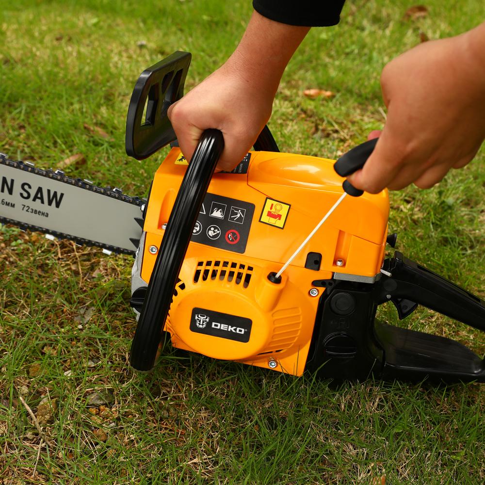 Бензопила DEKO DKCHS 45-18 PLUS