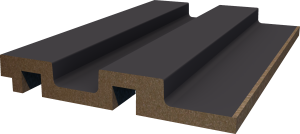 Декоративная панель WallMaker ПН-37 Графит 2800x123х19