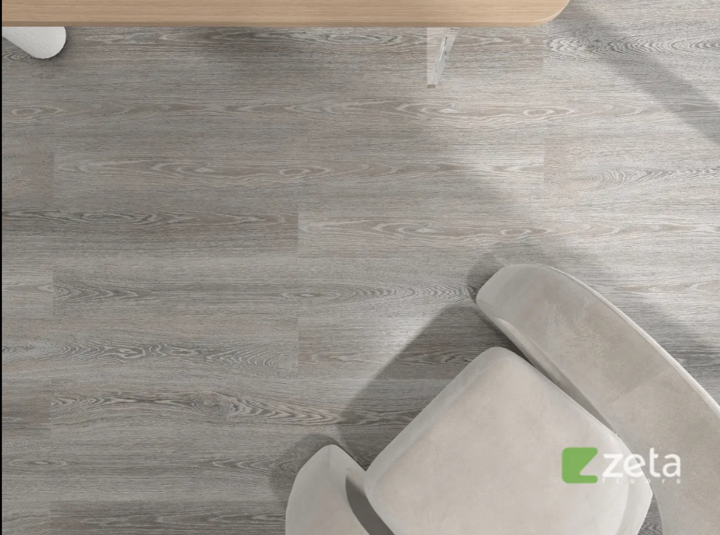SPC ламинат Zeta Floors Дуб Грэй 006-2