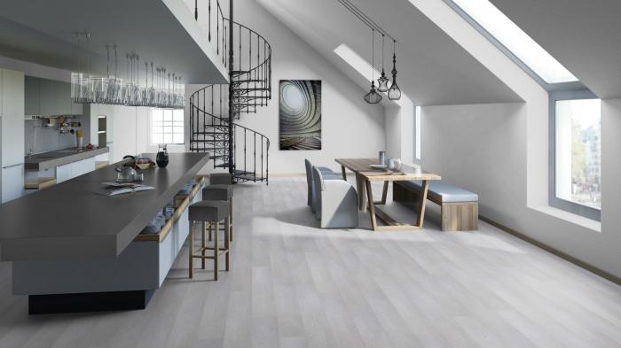 Ламинат Tarkett Woodstock Family 833 Дуб снежный люкс [504044132]