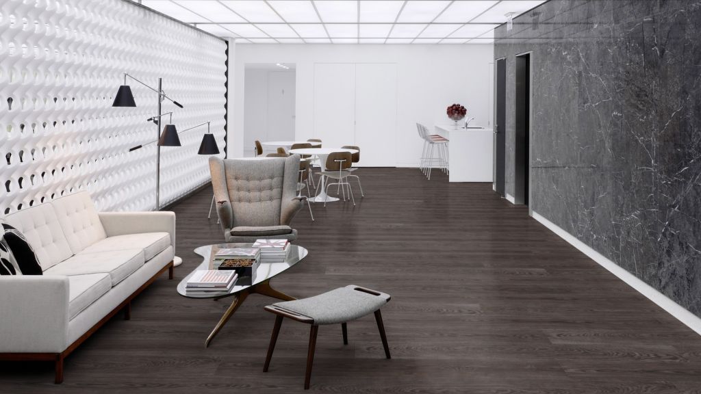 Пробковое покрытие Wicanders  Wood Essence Coal Oak