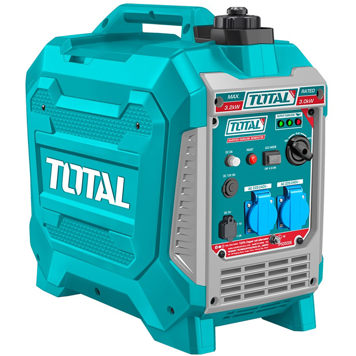 Генератор бензиновый инверторный TOTAL TP535006