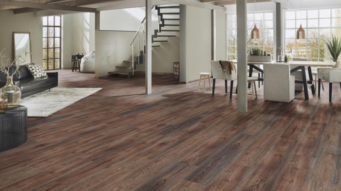 Ламинат Kronospan (Кроношпан) Castello Classic Дуб Каньон чёрный (Oak Сanyon black)