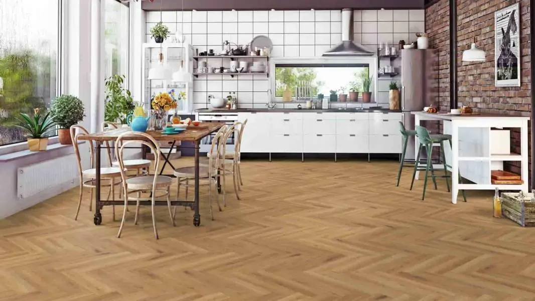Ламинат Kronotex Herringbone D3861 Дуб Пиза