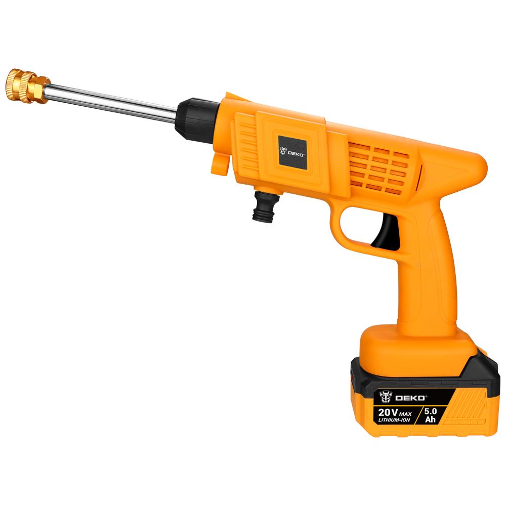 Набор садового аккумуляторного инструмента DEKO (DKLM40V, DKCW25)