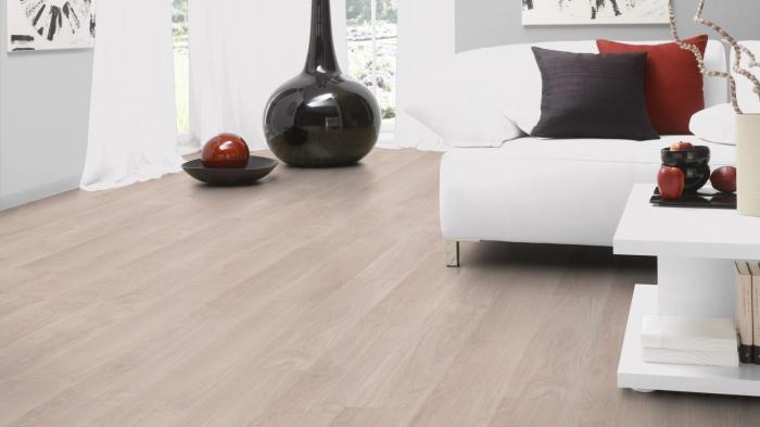 Ламинат Kronotex Exquisit Дуб Вейвлесс Белый (White Oak Veyvless)