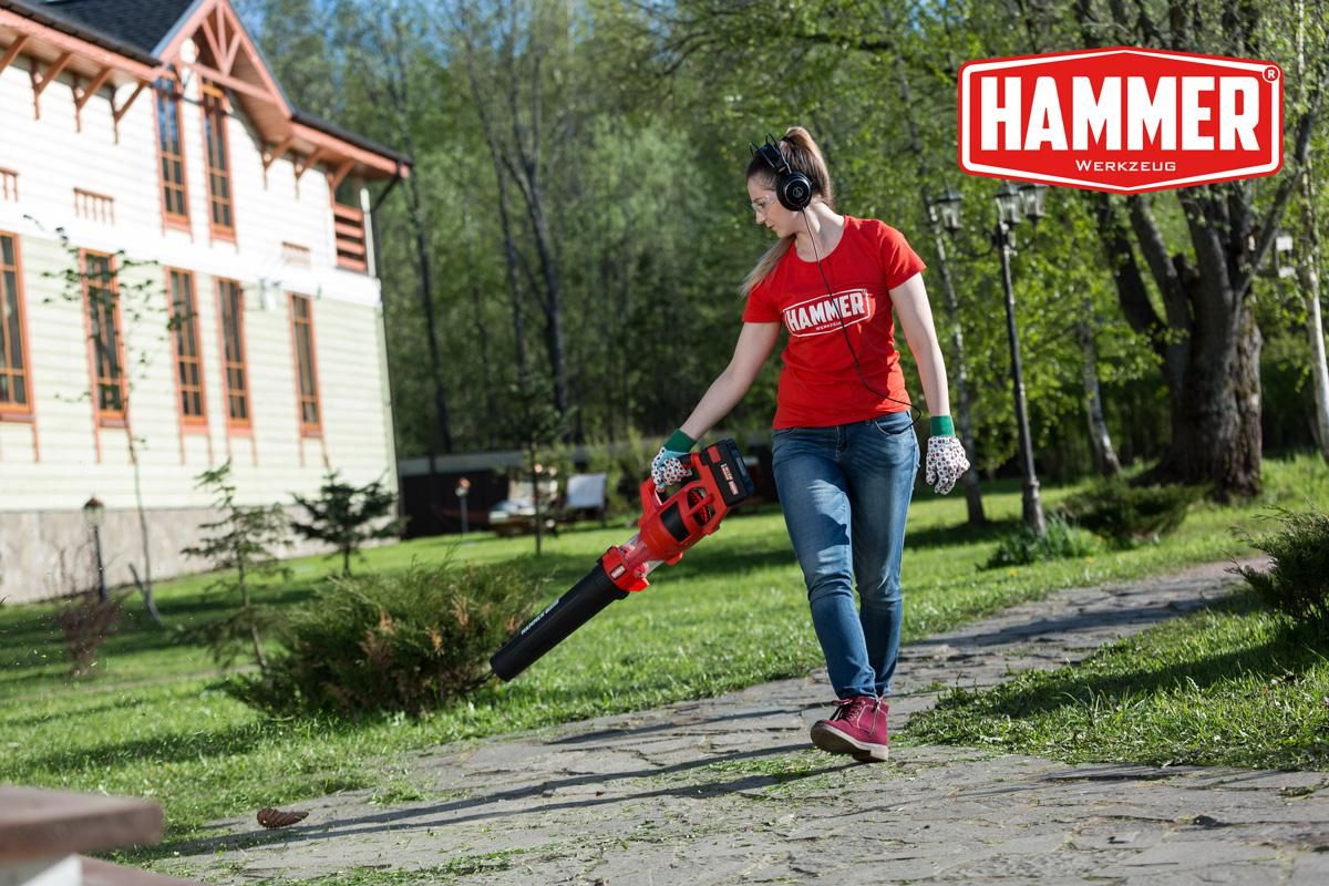 Воздуходувка аккумуляторная Hammer VZD40V