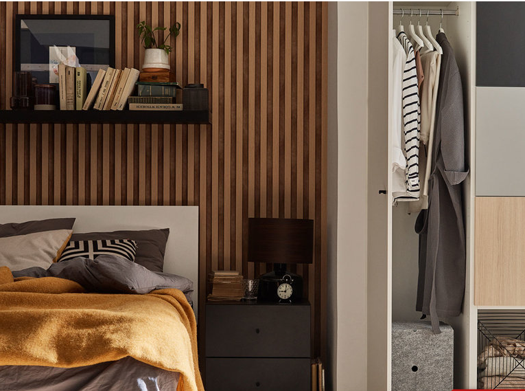 Декоративная реечная панель Zeta HOME L-Line Natural