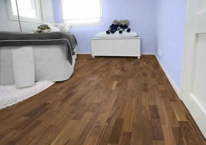 Паркетная Доска Upofloor Форте Орех Селект 3-полосный