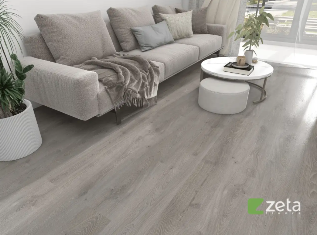 SPC ламинат Zeta Floors Дуб дымчатый 002-8