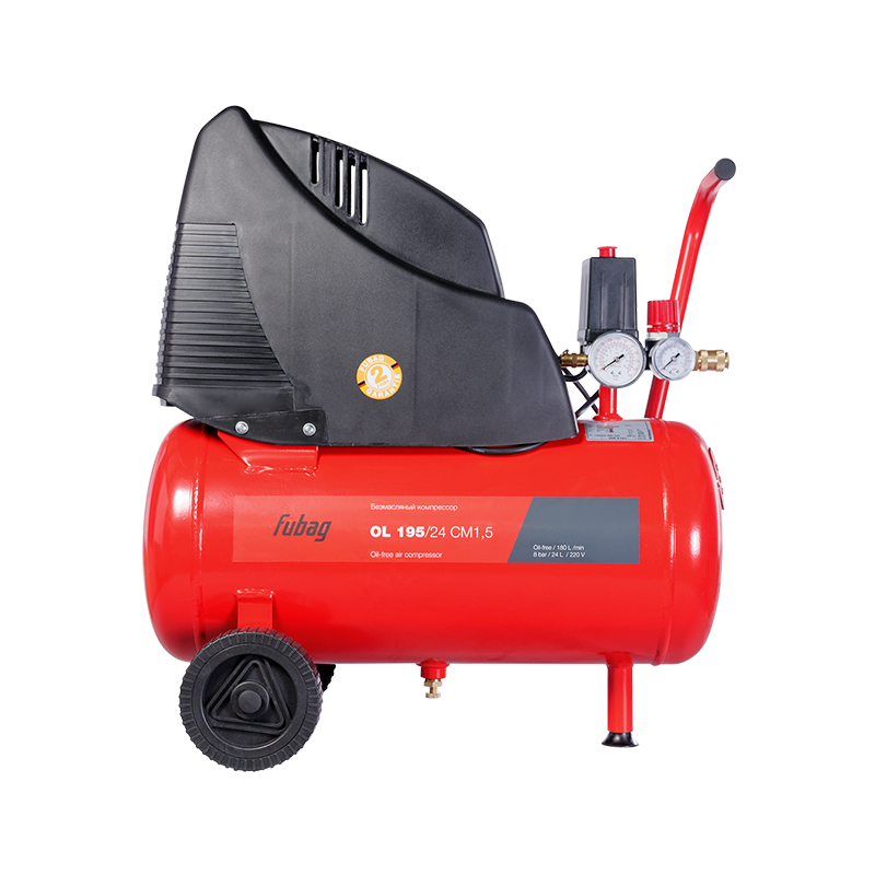 Компрессор безмасляный коаксиальный FUBAG OL 195/24 CM1.5