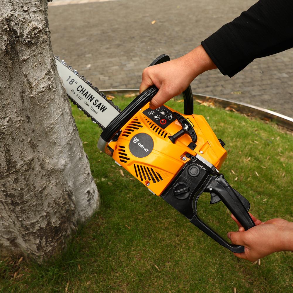 Бензопила DEKO DKCHS 52-18 PLUS