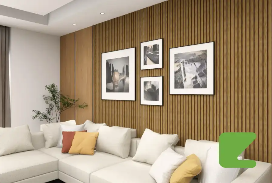 Декоративная реечная панель Zeta HOME L-Line Native