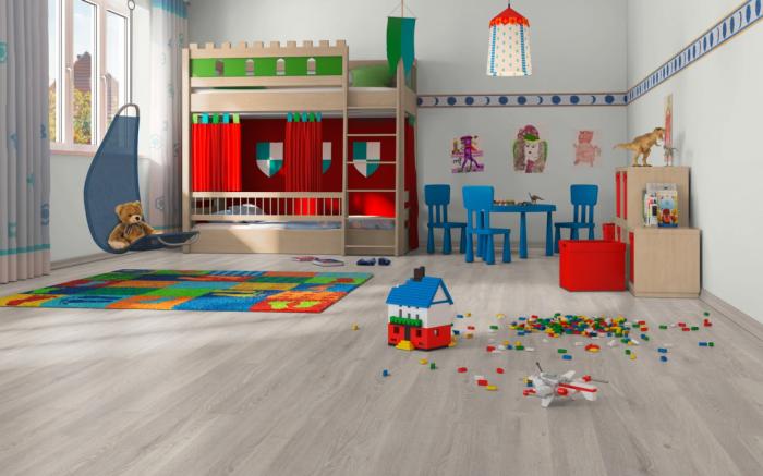 Ламинат EGGER Classic EPL051 Дуб Кортон белый