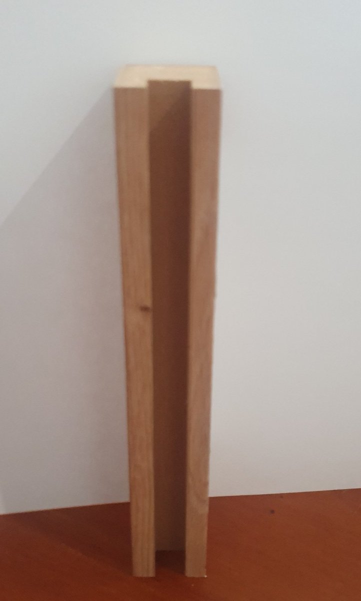 Декоративная рейка WallMaker Г-190 30х28 Дуб Артисан