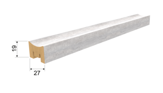 Декоративная рейка из МДФ Stella Милана Rekess Chikago