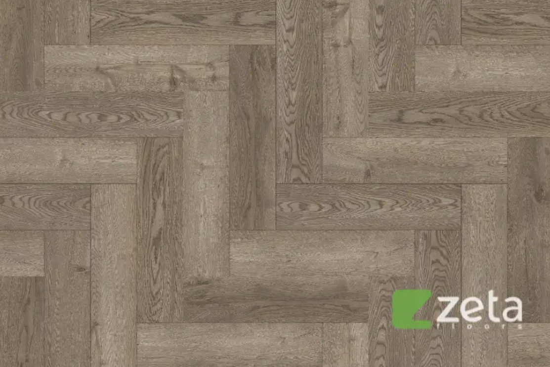 SPC ламинат Zeta Floors Елочка Промасленная 010