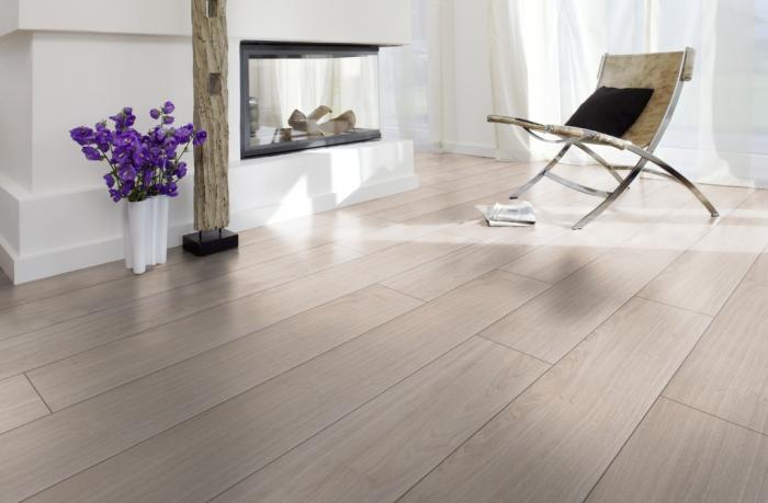 Ламинат Kronostar Galaxy 4V Дуб Вейвлесс Белый D2873