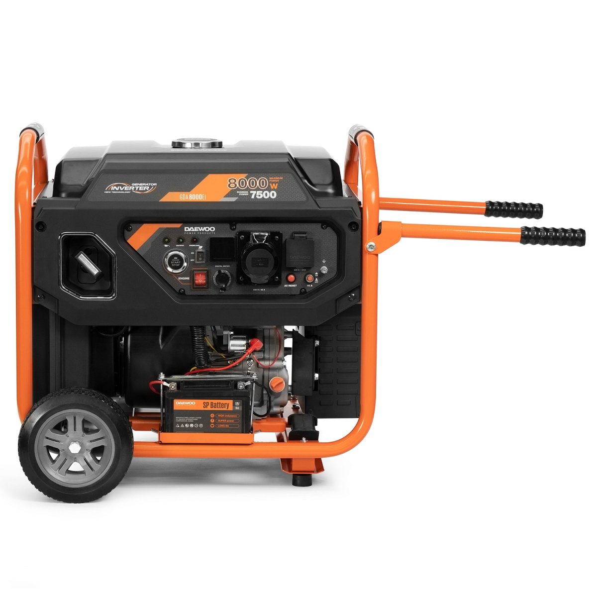 Генератор бензиновый инверторный DAEWOO GDA 8000Ei