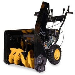 Снегоотбрасыватель бензиновый, 6,5 л.с./ 3600 об/мин, ширина захвата 61 см, 4F/1R колеса, 3,6 л