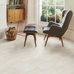 Виниловая плитка LVT (ПВХ) для пола (влагостойкий замковый ламинат) Wicanders Hydrocork Stone Chalked Grey Stone (B5V6001)