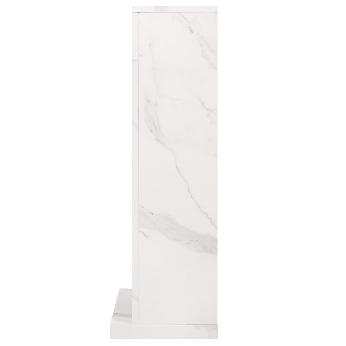 Портал Firelight Simple Classic белый мрамор