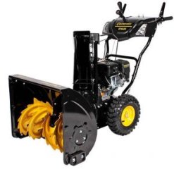 Снегоотбрасыватель бензиновый, 6,5 л.с.,61см.,6F/2R колеса, бак 3,6л., эл.стартер, фары,обогрев рук