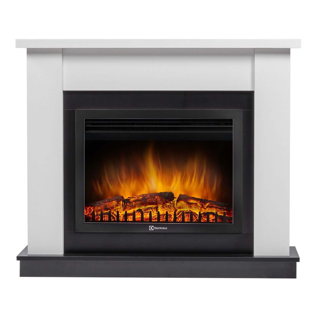 Каминокомплект Firelight: Очаг EFP/P-2720RLS N, портал Canto 25 белый