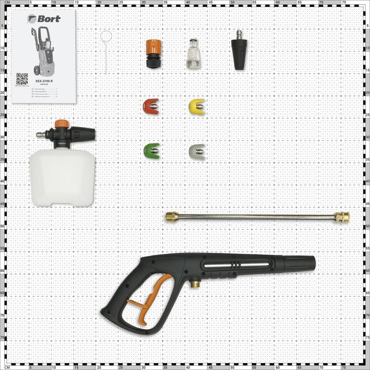 Мойка высокого давления Bort KEX-2700-R