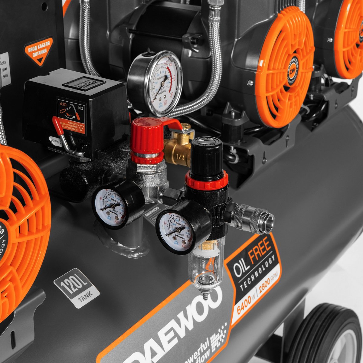 Компрессор безмасляный DAEWOO DAC 1000S