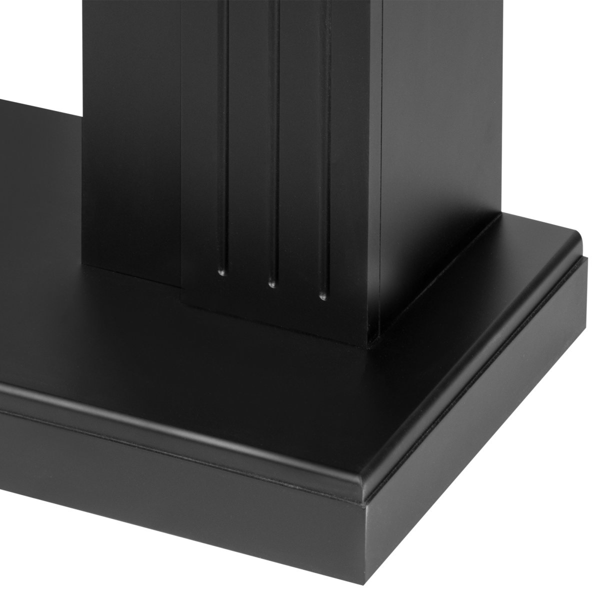 Портал Firelight Bianco Classic черная эмаль