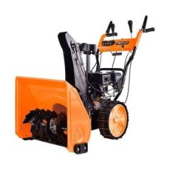 Снегоуборщик бензиновый MAXPILER, 7 л.с., ск 4в/1н, шир.захв. 61 см, выс.захв. 51 см, руч и эл.стар, акб 12В, фара, двигатель LONCIN, безвоздушное колесо.