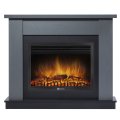 Каминокомплект Firelight: Очаг EFP/P-2720RLS N, портал Canto 25 графит