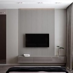 Декоративная рейка из МДФ Stella Ривьера Белая