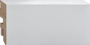 Плинтус напольный ЭКО МДФ Loft Snow Veralinga