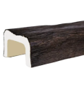 Декоративная балка полиуретановая ПКФ Уникс Б2 Темный Дуб, 120х120мм, 3м