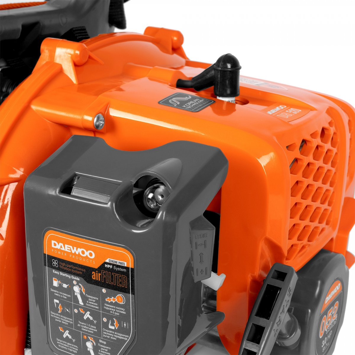 Воздуходувка ранцевая бензиновая DAEWOO DABL 520