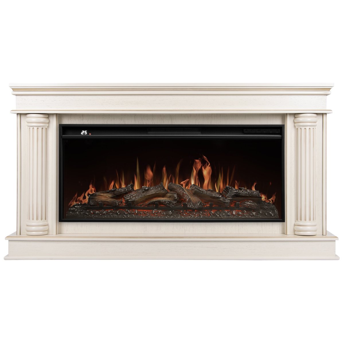 Портал Firelight Olympia 42/40/36, слоновая кость с золотой патиной